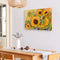 11CT Full Cross Stitch Sunflower Stamped DIY Cotton Thread Printed Needlewo