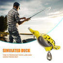Simulation Duck Fishing Lure 7cm 11g Lifelike Double Hooks False Bait (1)