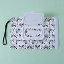 Easy-carry Cosmetic Pouch Wipe Bag Carrying Case Container Clean Wipes
