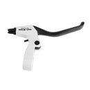 1 Pair Aluminum Bicycle Brake Levers Mountain Bike Brake Handles(White)