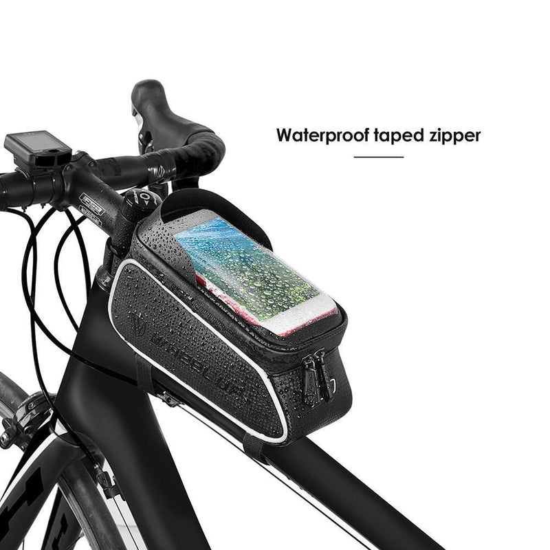 Wheel Up MTB Bicycle Front Bag Waterproof Bike Frame Saddle Phone Case Newly