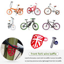 Bicycle Front Fork Protection Brake Line Protector for Brompton (Red) Newly