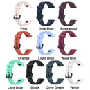 Silicone Strap Wristband Band for Huawei Band 4/Honor Band 5i (Wine Red)