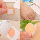 Round Band Aid Waterproof Breathable Bandage Adhesive Sterile uk hot Wound C0B8