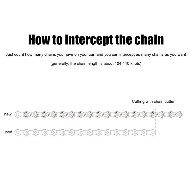 Bicycle Chains Variable Speed Anti-rust MTB Road Bike Chain Parts (6-7-8s) Newly