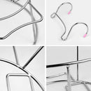 Steel Railings Planter Pot Stand Balcony Guardrail Hanging Flower Pot Rack