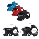 Aluminum Alloy MTB Stem Short Stem for Mountain Bike (Red 31.8mm 35mm) Newly