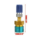 Car Air Conditioning AC Refrigerant Adapter Connector Coupler W5A0 A9K3 D7K0