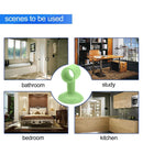 2pcs Anti-collision Doorknob Wall Crash Pad Door Handle Silencer (Green) Newly