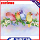 5D DIY Diamond Painting Standing Branch Parrots Cross Stitch Embroidery Rhinesto