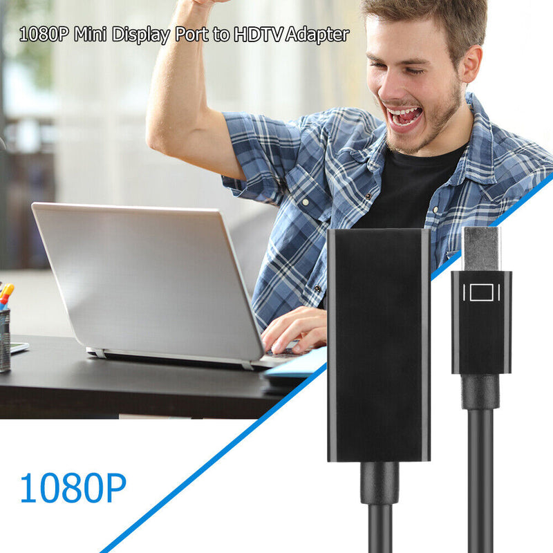 Mini Display Port Male to HDMI Female Adapter Connector for MacBook