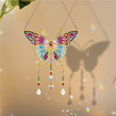 Ornamental Point Drill DIY Crystal Pendent Living Balcony Room Art Decor Bo