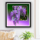 Framed Flowers Diamond Painting 5D DIY Special-shaped Partial Drill Art (YXC172)