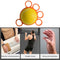 #A Finger Hand Grip Strengthener Ball Silicone Fitness Muscle Relax Wrist Traine