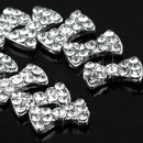 Glitter Accessories Manicure Bowknot Nail Art Tips DIY Decoration Rhinestone