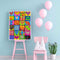 Abstract Hearts Oil Paint By Numbers Kits Canvas Picture Wall Art DIY Craft