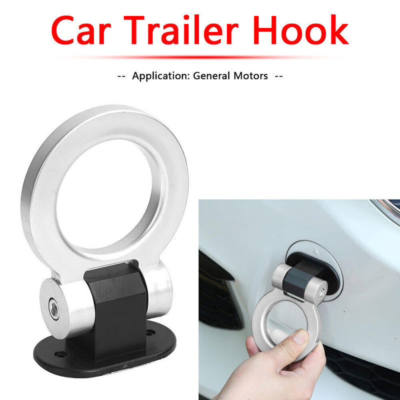 Universal ABS Racing Ring Style Dummy Car Trailer Hook Car Outdoor Accessories
