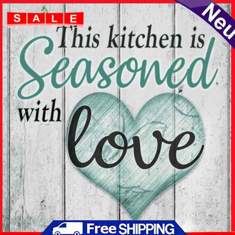 5D DIY Full Drill Diamond Painting Letter Cross Stitch Craft Kits Home Wall Arts