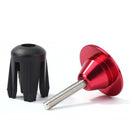 1 Pair Burnt Blue Bike Handle Bar End Caps Aluminum Alloy MTB Road Bike End