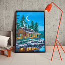 Lake House Part Drill Special-Shaped Diamond Painting DIY Mosaic Art Kit Newly