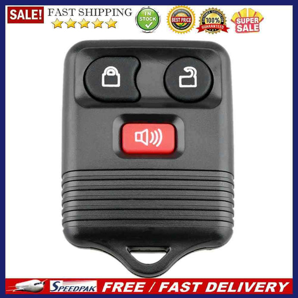 For Ford Ranger Escape F150 F250 F350 3 Buttons Car Key Fob Replacement Case