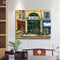 Street Corner Store Oil Paint By Numbers Kit DIY Acrylic Painting on Canvas