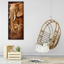 DIY Diamond Painting Elephant Mother Son Full Drill Rhinestone Mosaic Art K