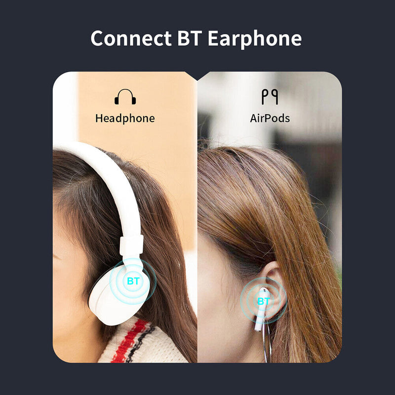 USB 2 in 1 Bluetooth-compatible 5.0 Dongle Adapter Transmitter for Speaker
