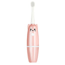 Automatic U-Shape Child Toothbrush Electric Battery Powered Brush (Pink) Newly