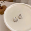 Jewelry Geometric Heart Clip Earrings No Piercing Earrings C-shape Ear Clip