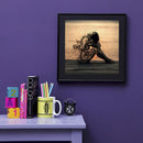 5D DIY Diamond Painting Full Round Drill Disappearing Girl Wall Decor Rhinestone