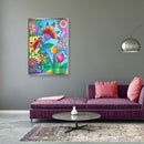 5D Rhinestone DIY Special Shaped Kit Colorful Flowers Diamond Painting