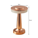 LED Table Lamps USB Charging Dimmable Coffee Bar Hotel Night Light (Bronze)