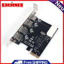 4 Port USB PCIE Expansion Card PCI Express PCIe USB 3.0 High Speed Hub Adapter