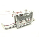Aluminum Front Bumper Light Bar for 1:14 Tamiya Scania 56323 620 730 RC Crawler