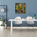 Wall Picture Poster Diamond Painting DIY Elegant Flower Cross Stitch Embroidery