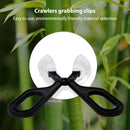 Reptile Terrarium Lizards Tweezers Pet Raising Feeding Tool Clips (Black) Newly
