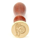 Retro Letter Envelope Wax Seal Stamps Wooden Handle Sealing Wax DIY Crafts Gi