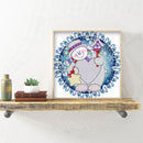 5D DIY Partial Drill Special Shape Christmas Rhinestone Diamond Drawing Kit