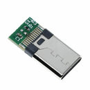 PCB Board 12/24 Pins Male/Female Socket Adapter USB 3.1 Type C Connector