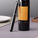 Wine Bottle Opener Pin Cork Remover Air Pressure Kitchen Corkscrew (Black)