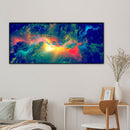 Colorful Cloud Oil Paint By Numbers Kits Hand Painted Wall Craft for Adults Kids