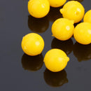 Yellow Corn Flavour Soft Fishing Lure Semi-floating Ball Baits (S 50pcs)