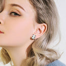 Animal Panda Stud Earrings For Women Alloy Earrings Gift O4J0 Jewelry 2022 E8W2