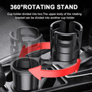 Shunwei Car Dual Cup Holder Adjustable Phone Bracket Drink Bottle Storage Newly