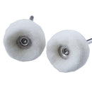 3mm Shank Wool Polishing Abrasive Brush Grinding Buffing Wheel Tool (1pc) Newly