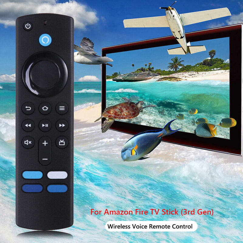 Plastic Remote Control Replacement TV Controller for Amazon Fire TV Stick Gen 3