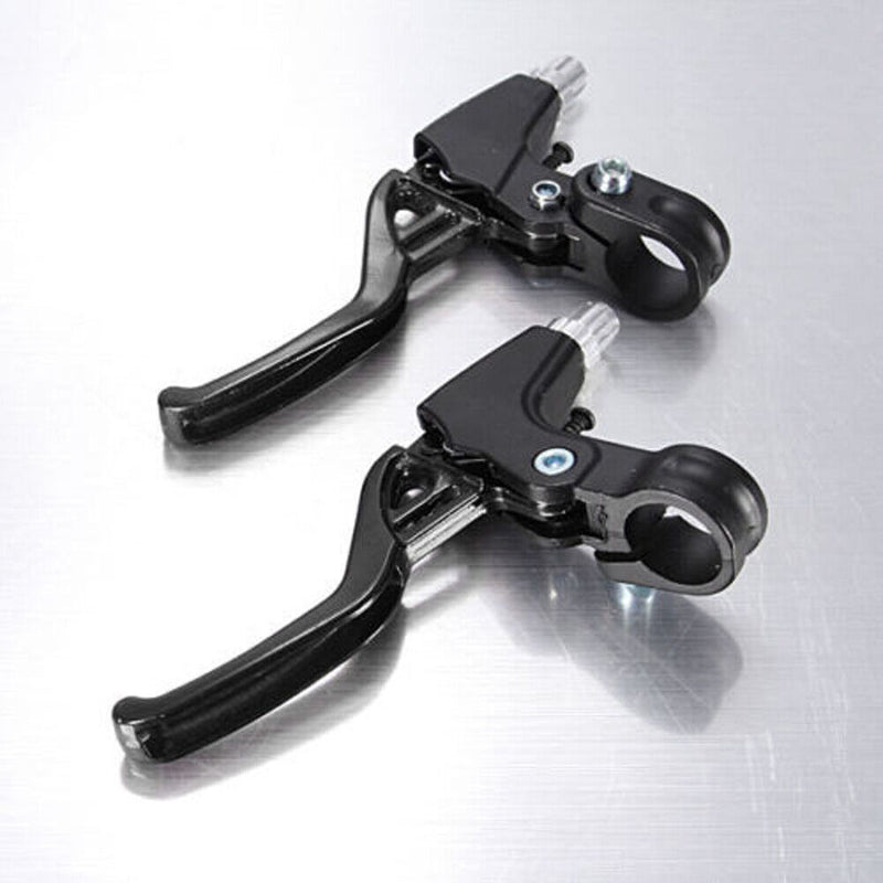 Lightweight ALLOY Brake Levers 2-finger Bike Bicycle BMX black Newly