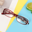 Spring Hinge Print Flower Reading Glasses Eyeglasses Vision Care Eye wear