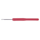 8 sizes Soft Plastic Handle Home Aluminum Crochet Knit Hook Needle  Rose